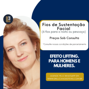 6 fios de sustentação facial